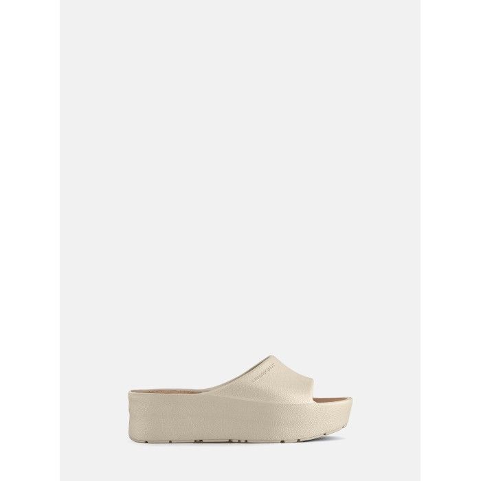 Chinelos Cinzentos de Plataforma Vegan Sunny Warm Grey - 10023095