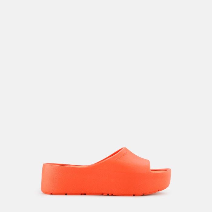 Lemon Jelly Platform Slides Vegan Sunny Orange Peel - 10022976