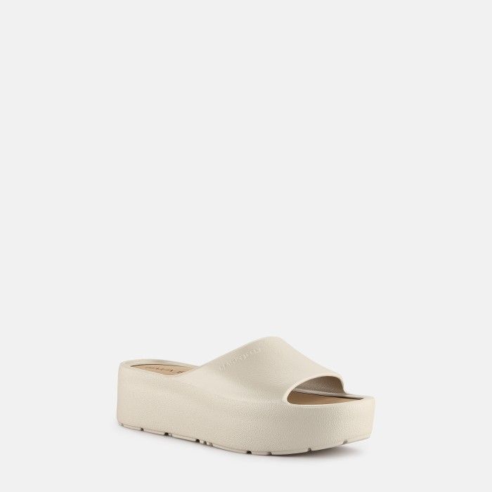 Chinelos Cinzentos de Plataforma Vegan Sunny Warm Grey - 10023095