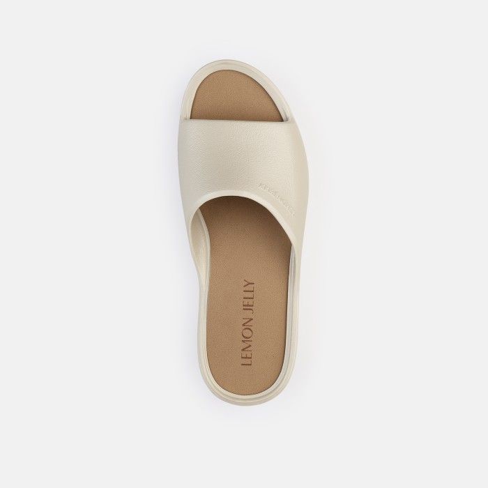 Chinelos Cinzentos de Plataforma Vegan Sunny Warm Grey - 10023095