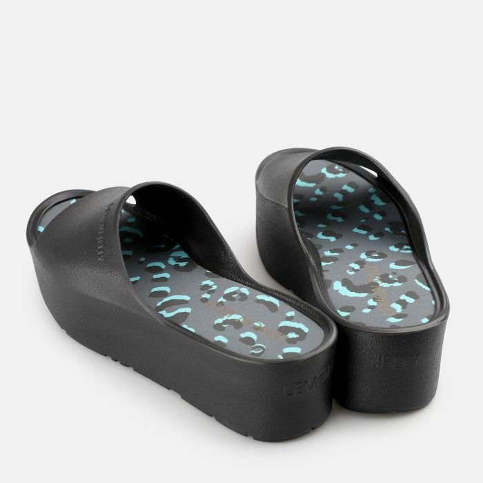 Chinelos Pretos Palmilha Padronizada Vegan Emilia Black - 10022848