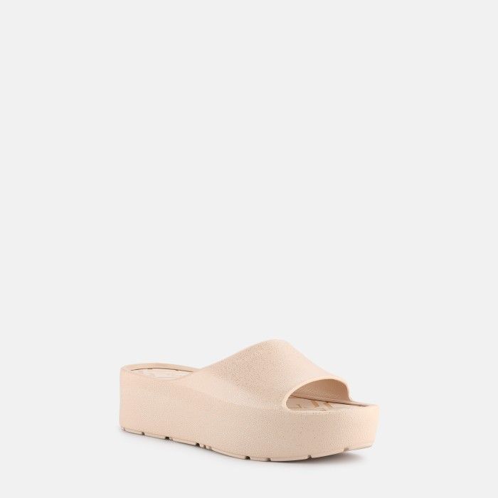 Lemon Jelly Metallic Slides Fiorella Desert Vegan - 10023119
