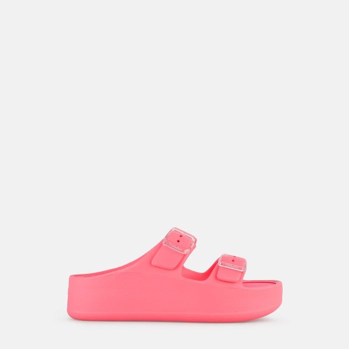 Lemon Jelly Sandals with Buckles Vegan Fenix Flamingo Pink - 10023127