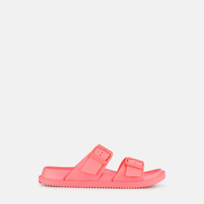 Lemon Jelly Sporty Sandals with Buckles Elise Flamingo Pink - 10023146
