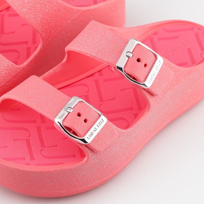 Sandlias Plataforma Rosa Metalizadas Vegan Giulietta Flamingo Pink - 10022978