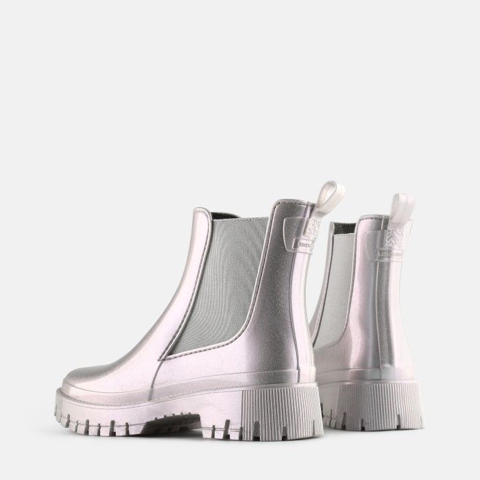 Botas de Chuva Cinzentos Brilhantes Vegan Peachy Mermaid - 10022960