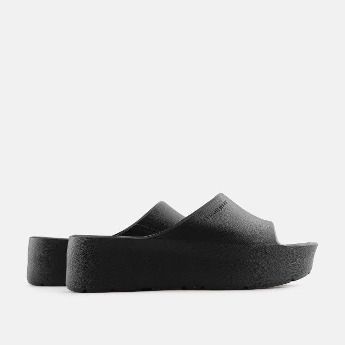 Lemon Jelly Platform Slides Vegan Sunny Black - 10023094