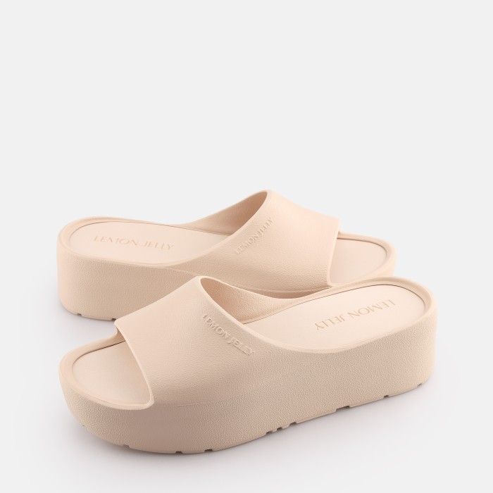 Lemon Jelly Platform Slides Vegan Sunny Desert - 10023097