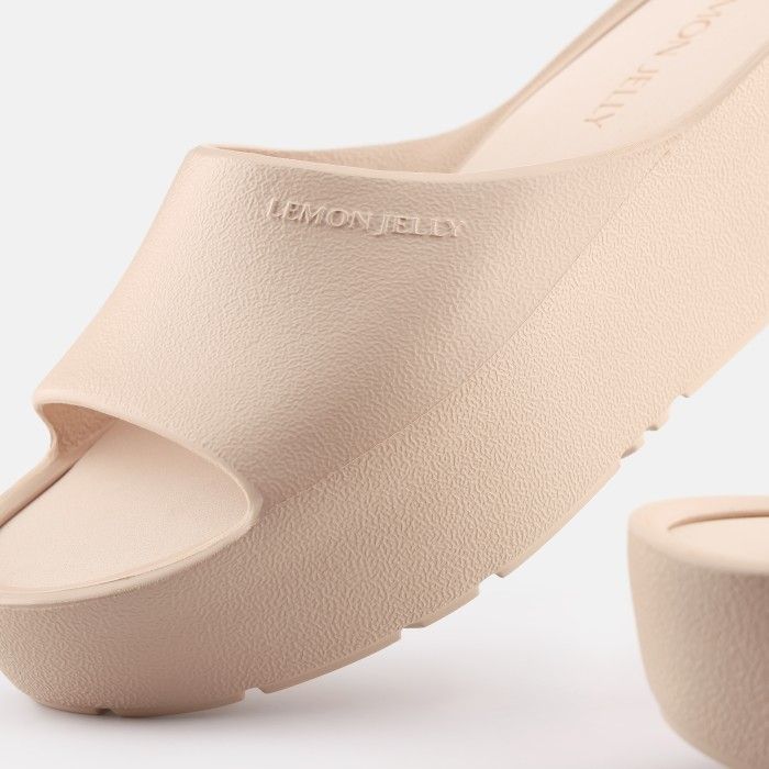 Lemon Jelly Platform Slides Vegan Sunny Desert - 10023097