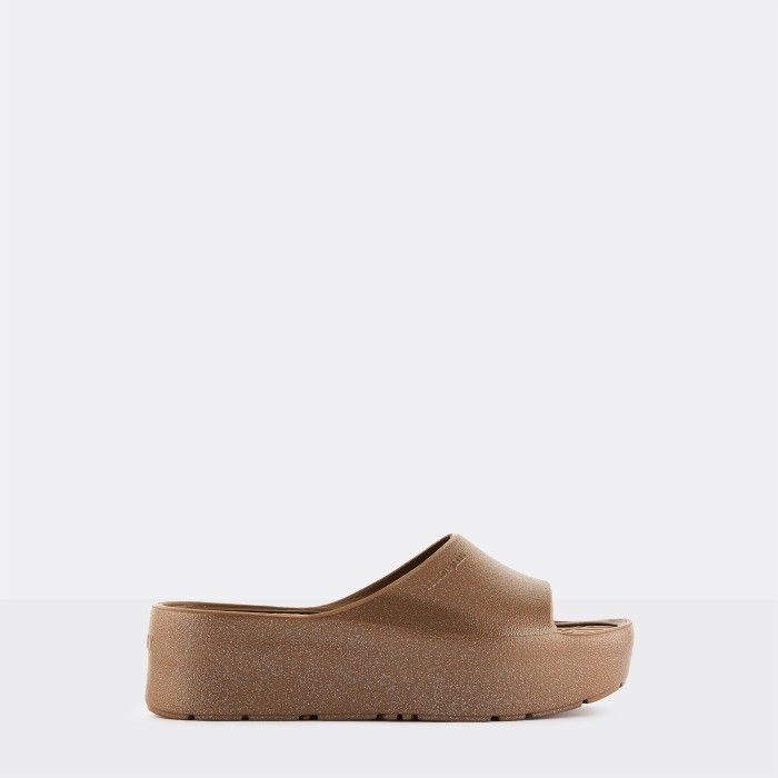 Lemon Jelly Metallic Slides Fiorella Bronzo Metal Vegan - 10023121