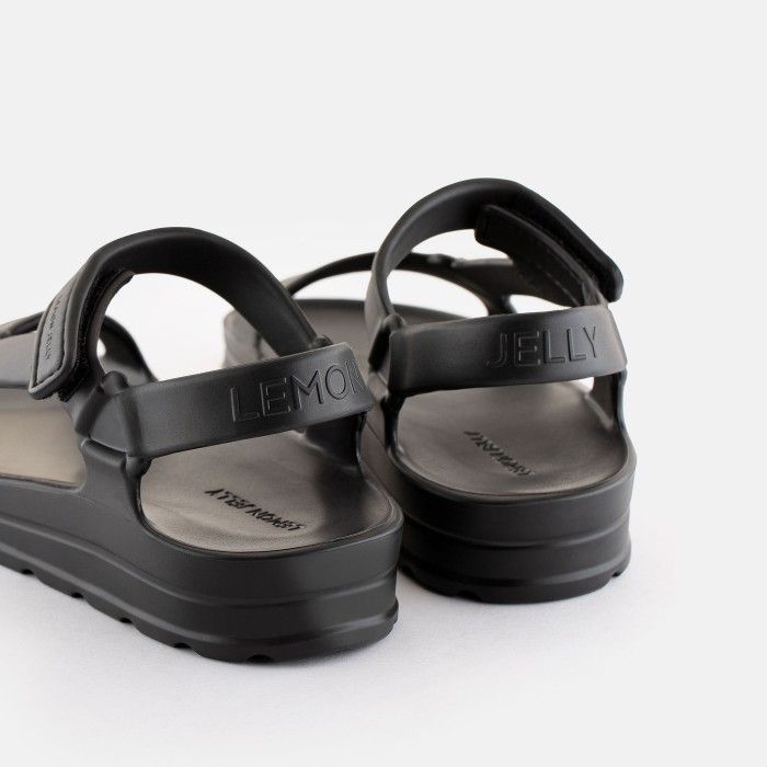 Sandlias Rasas Pretas Mulher Vegan Nola Black - 10021957