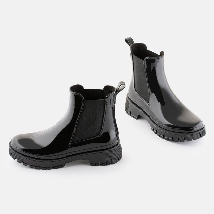 Lemon Jelly Women Vegan Low Boots Peachy Black - 10023103