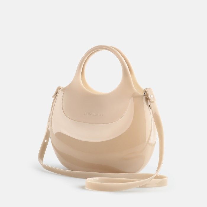Lemon Jelly Hanbag with Handle Vegan Lili Dusty Nude - 10022892
