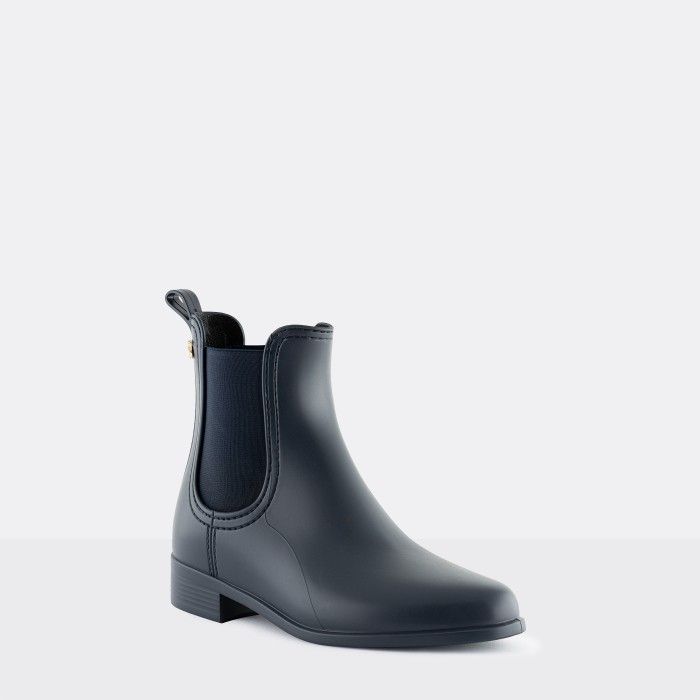 Vegan Splash Naval Blue Women's Rain Boots - 10023668