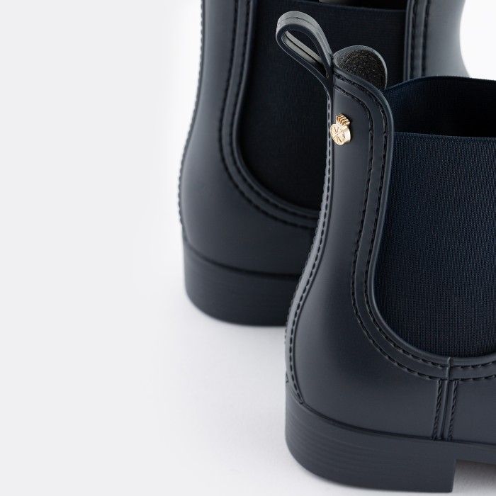 Vegan Splash Naval Blue Women's Rain Boots - 10023668