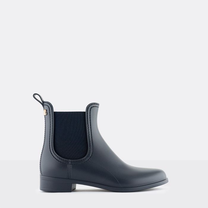 Vegan Splash Naval Blue Women's Rain Boots - 10023668