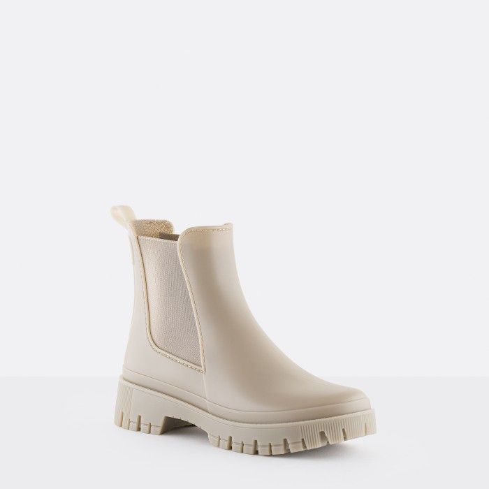 Vegan Beige Mate Chelsea Ankle Boots Kirby Dusty Nude - 10023423