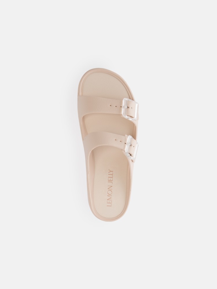 Lemon Jelly Sandals with Buckles Vegan Fenix Desert - 10023126