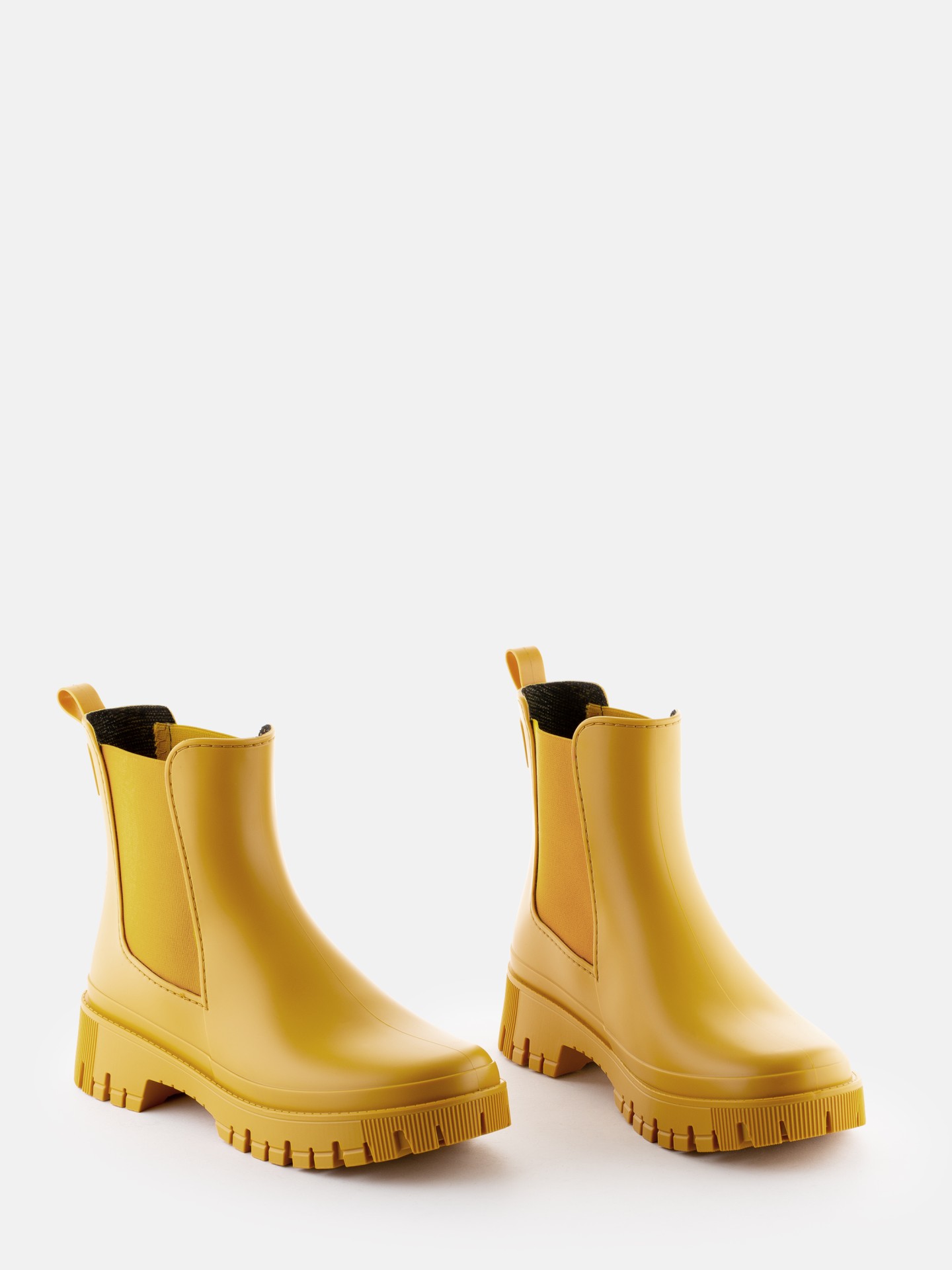 Vegan yellow ankle boots Kirby Mustard | Lemon Jelly New