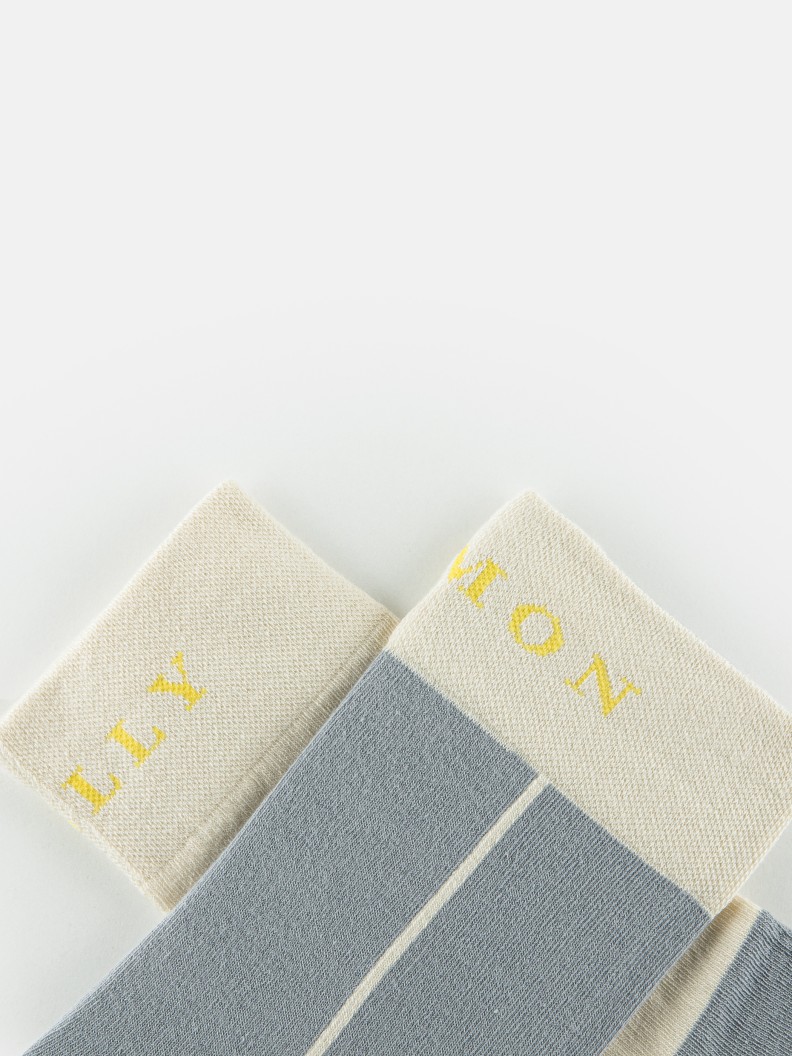 COLOR BLOCK SOCKS 01