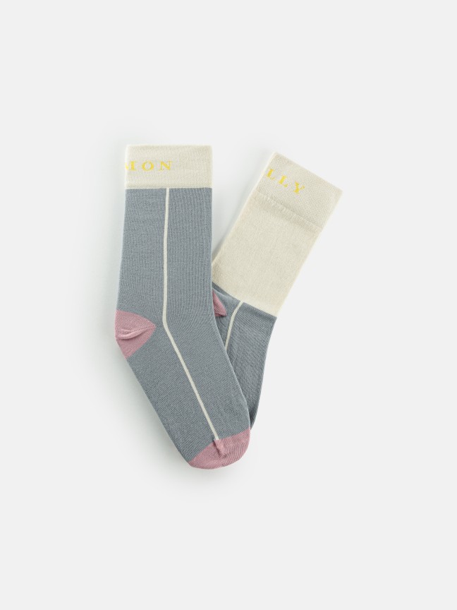 COLOR BLOCK SOCKS 01