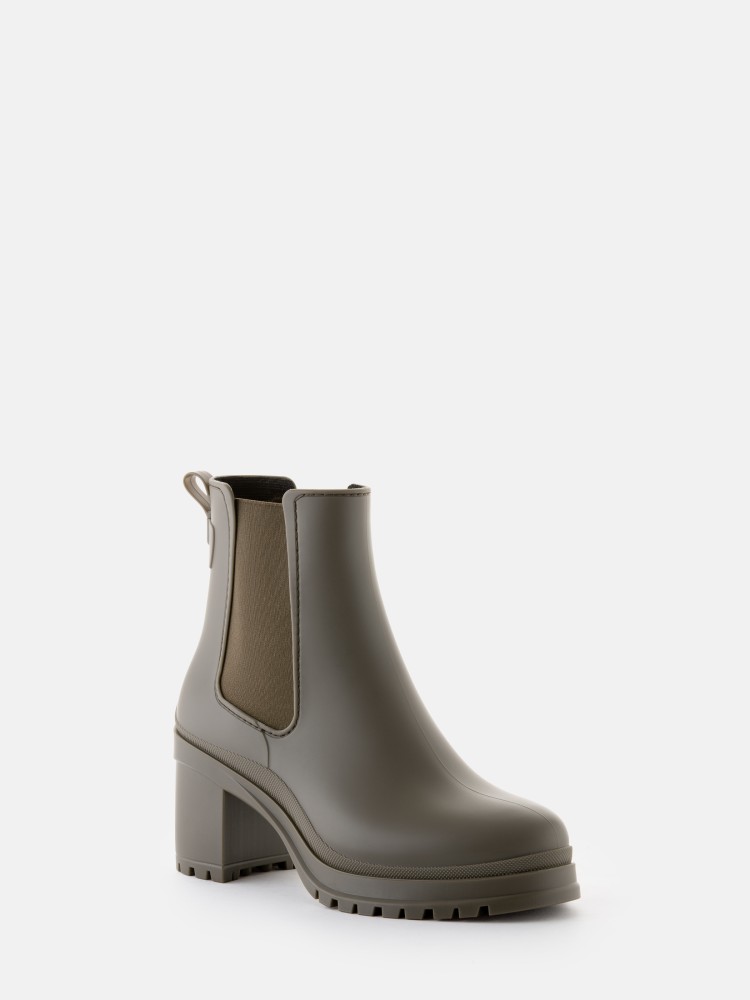 Vegan Brown high heel boots Nash Woodland Lemon Jelly Women Boots