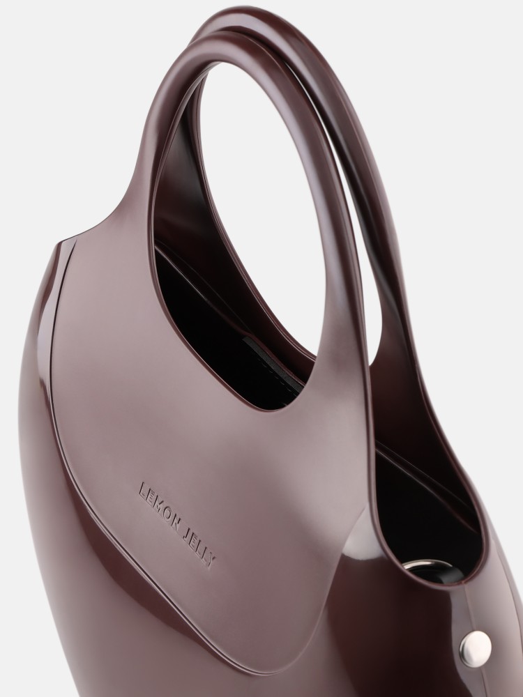Vegan Bordeaux Bag with Handle Lemon Jelly Lili Dark Cherry - 10023540