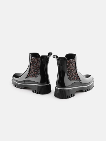 LEMON JELLY ブラックシューズ　25cm Laney Black - Chelsea Boots for Women - Black Colour Boots