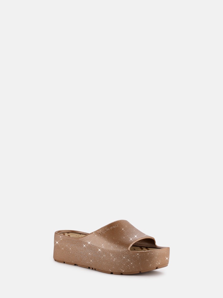 チランジア　ボブホルムズジュエル Lemon Jelly Metallic Slides Fiorella Bronzo Metal Vegan - 10023121