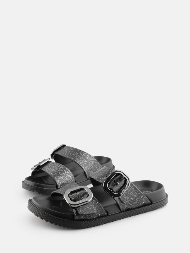 Elise Glitter Black