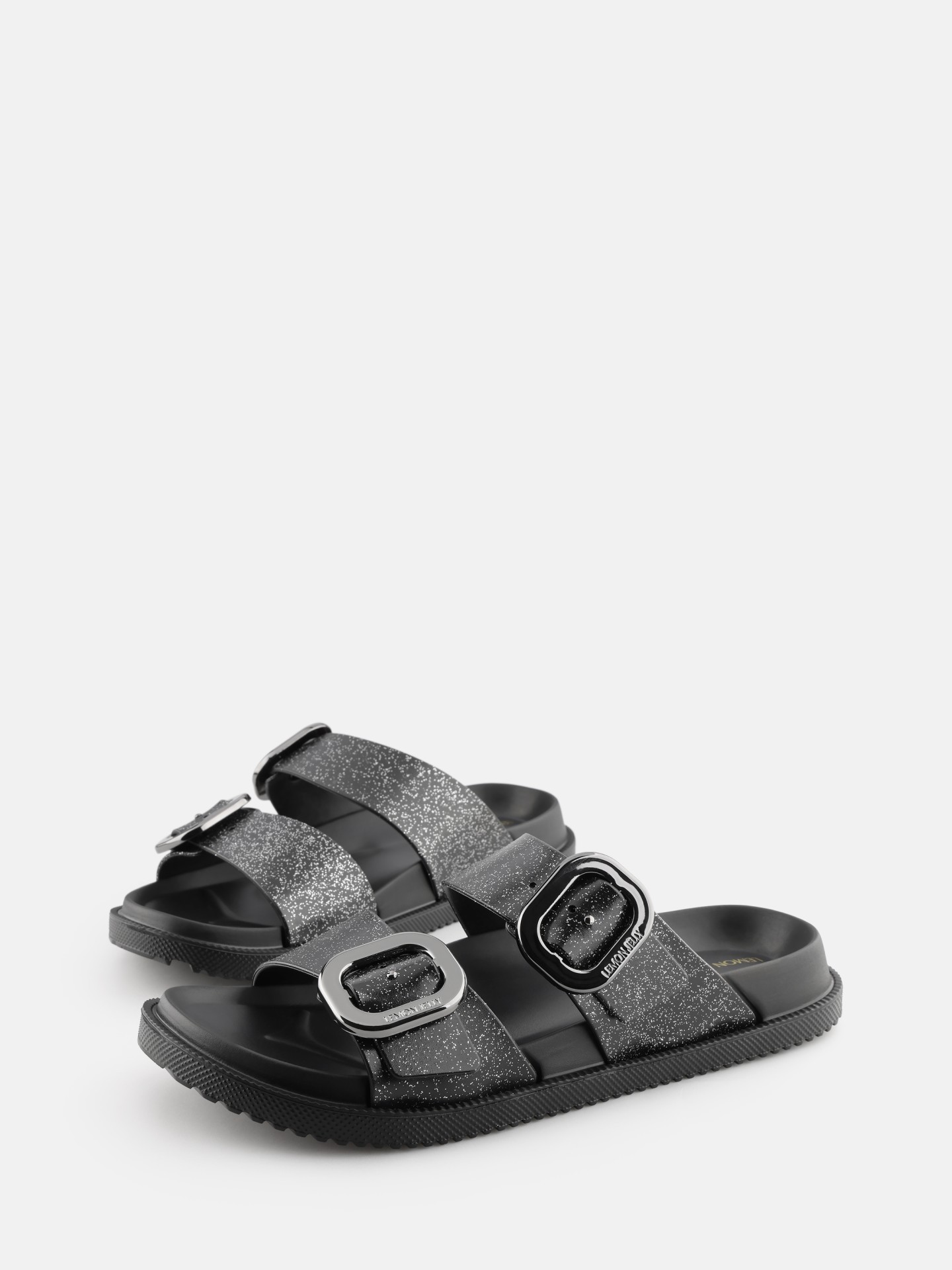 Elise Glitter Black