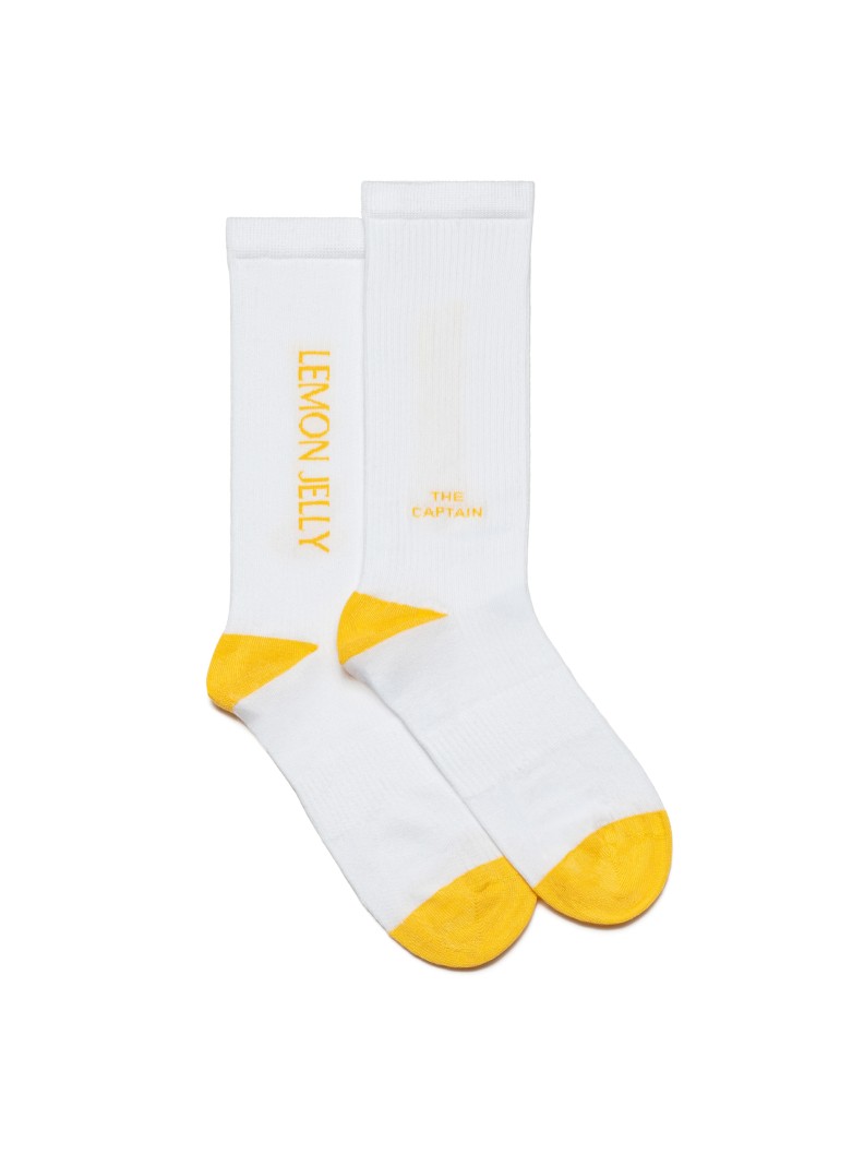 Blush Socks White