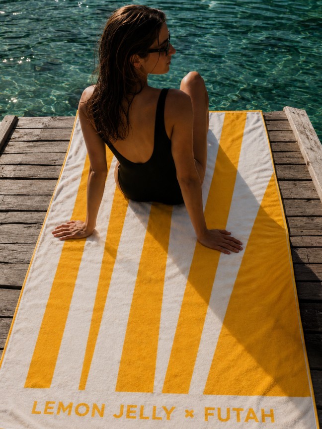 Beach Towel Yellow