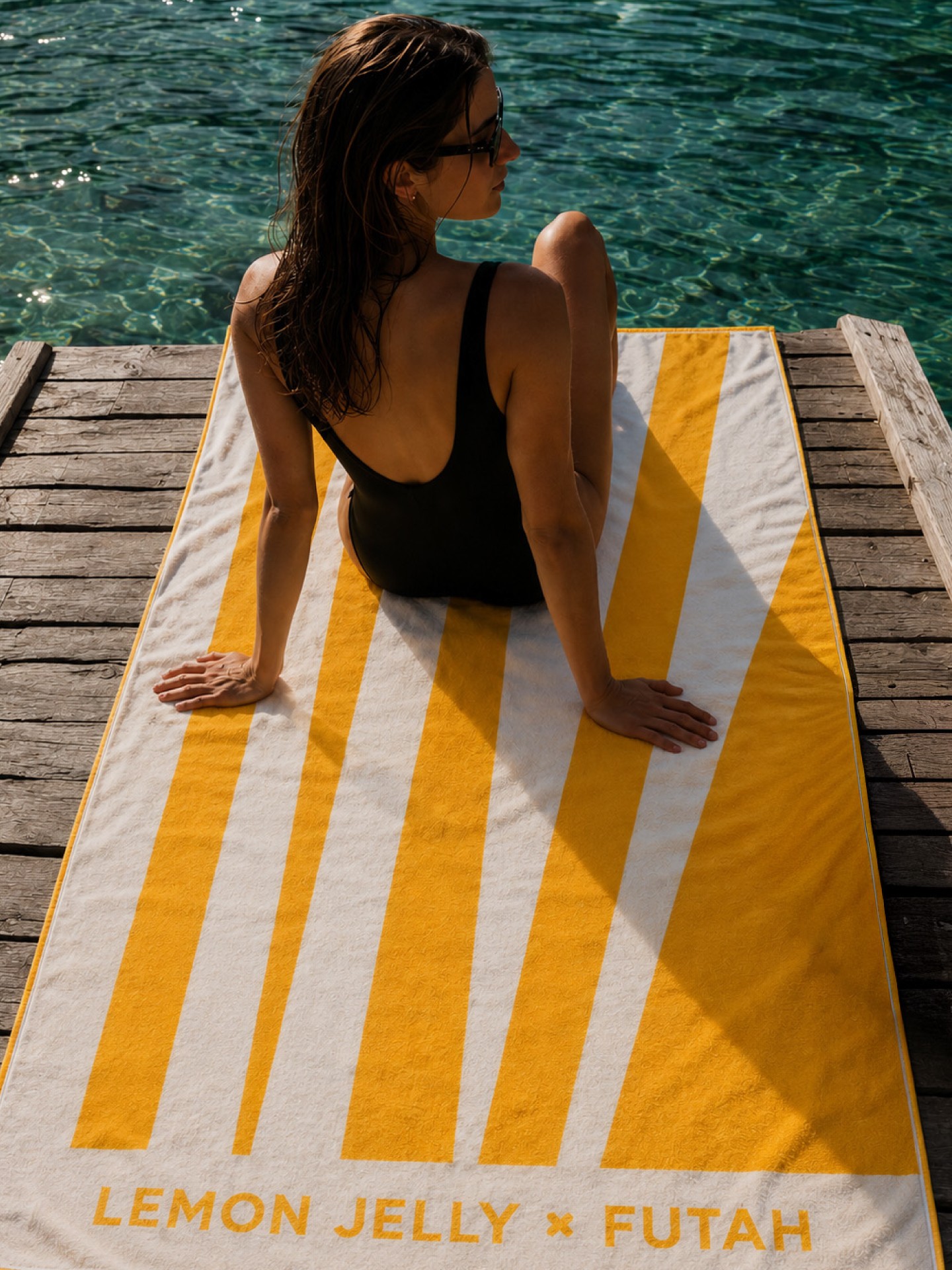 Beach Towel Yellow