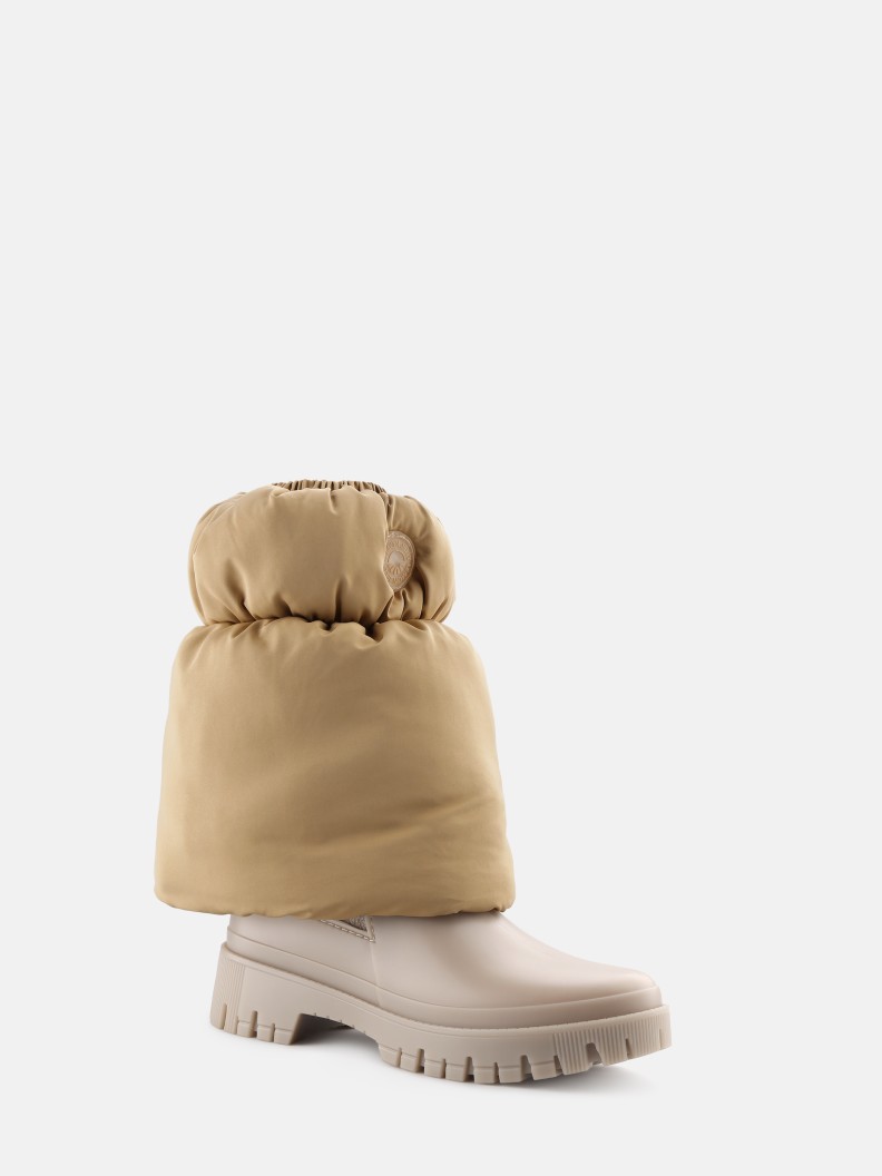 Leg Warmer Fur Beige