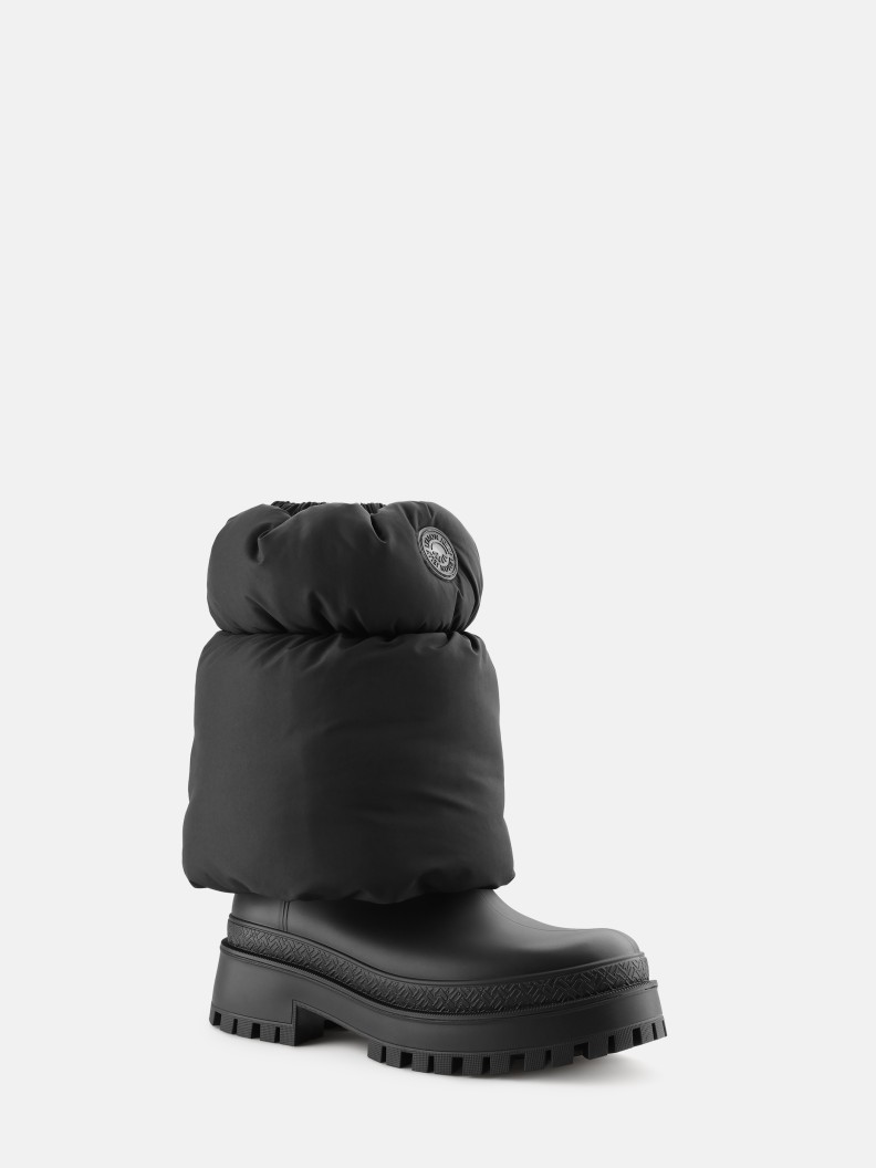 Leg Warmer Fur Black