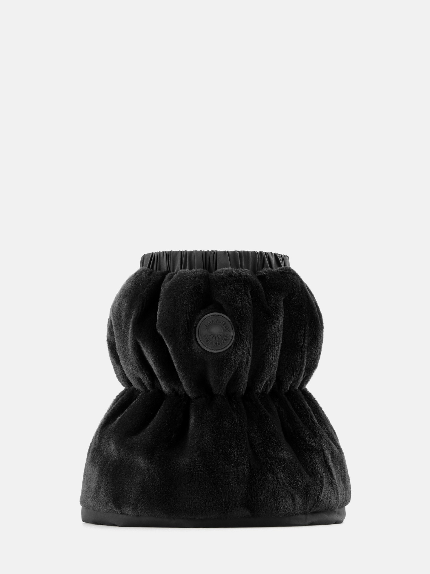 Leg Warmer Fur Black