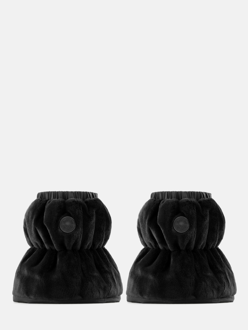 Leg Warmer Fur Black
