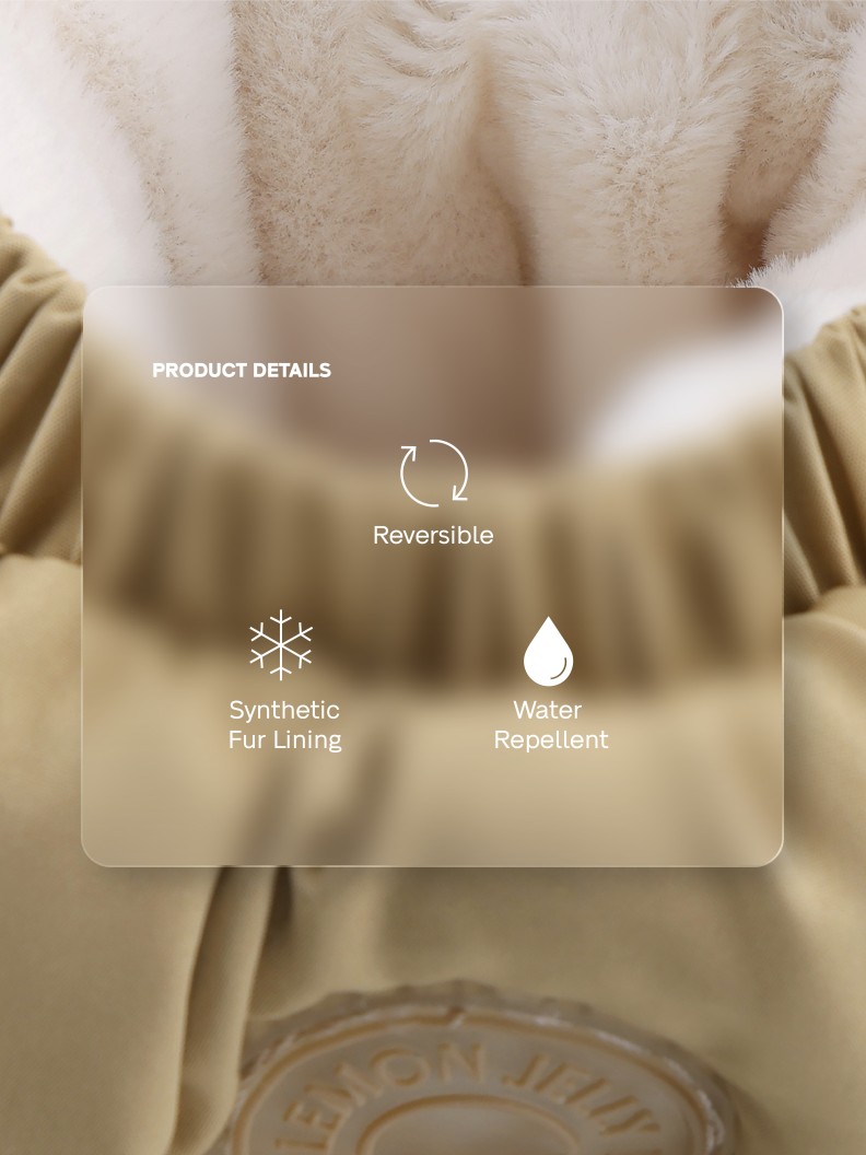 Leg Warmer Fur Beige
