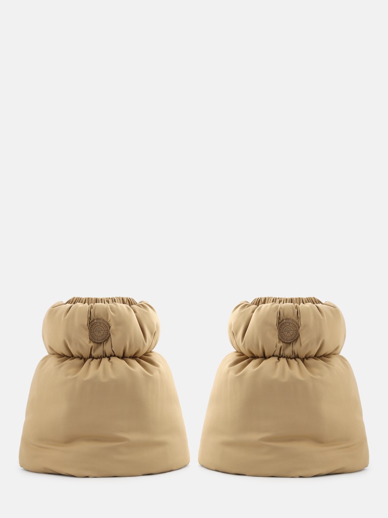 Leg Warmer Fur Beige