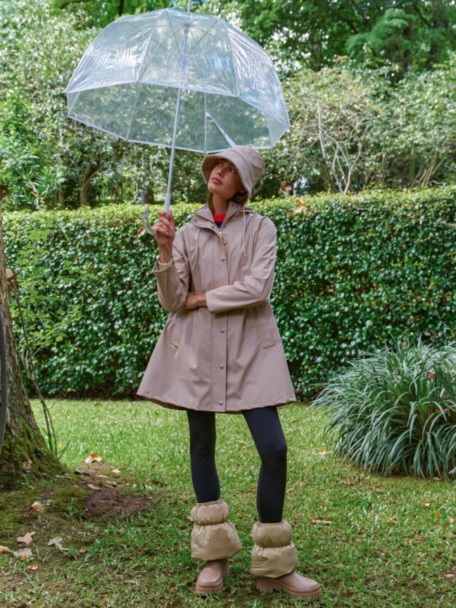 Rain Jacket Beige Rain Jacket Beige
