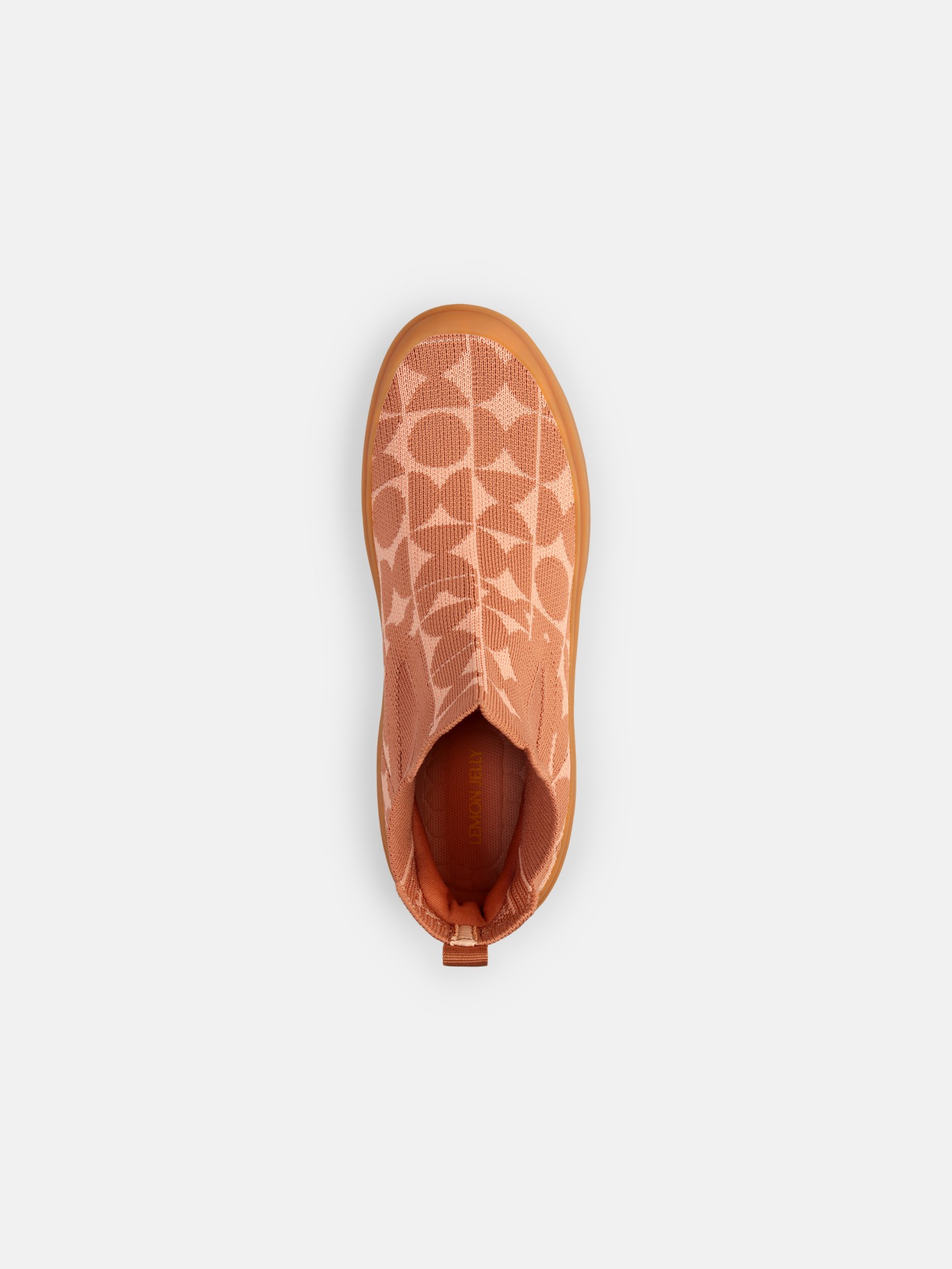 LJ GLYDE BOOT GEOMETRIC PRINT SALMON