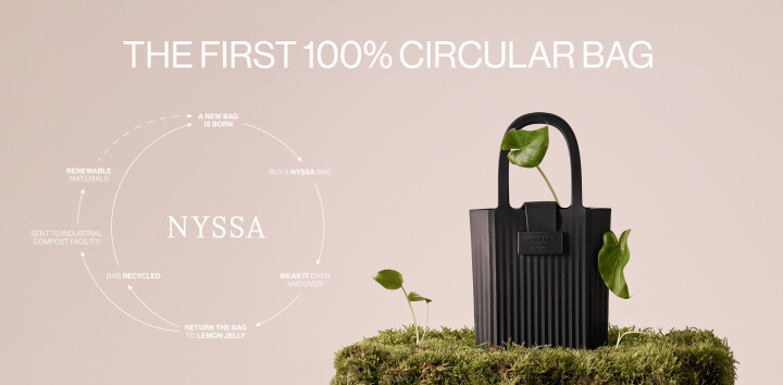 Beige sustainable purse NYSSA 02 | Lemon Jelly - 10023137